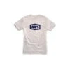 100% T-Shirt Essential White - Blue