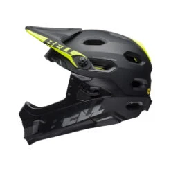 Bell Super DH Mips Fahrradhelm - Mattschwarz/Gelb