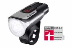 SIGMA SPORT Aura 80 USB 80 Lux - Schwarz