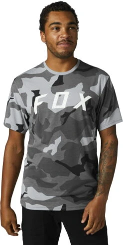 Fox Racing Bnkr SS Tech Tee Black Camo