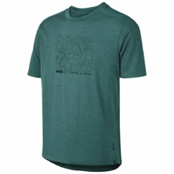 IXS Flow Tech Tee Contour Everglade