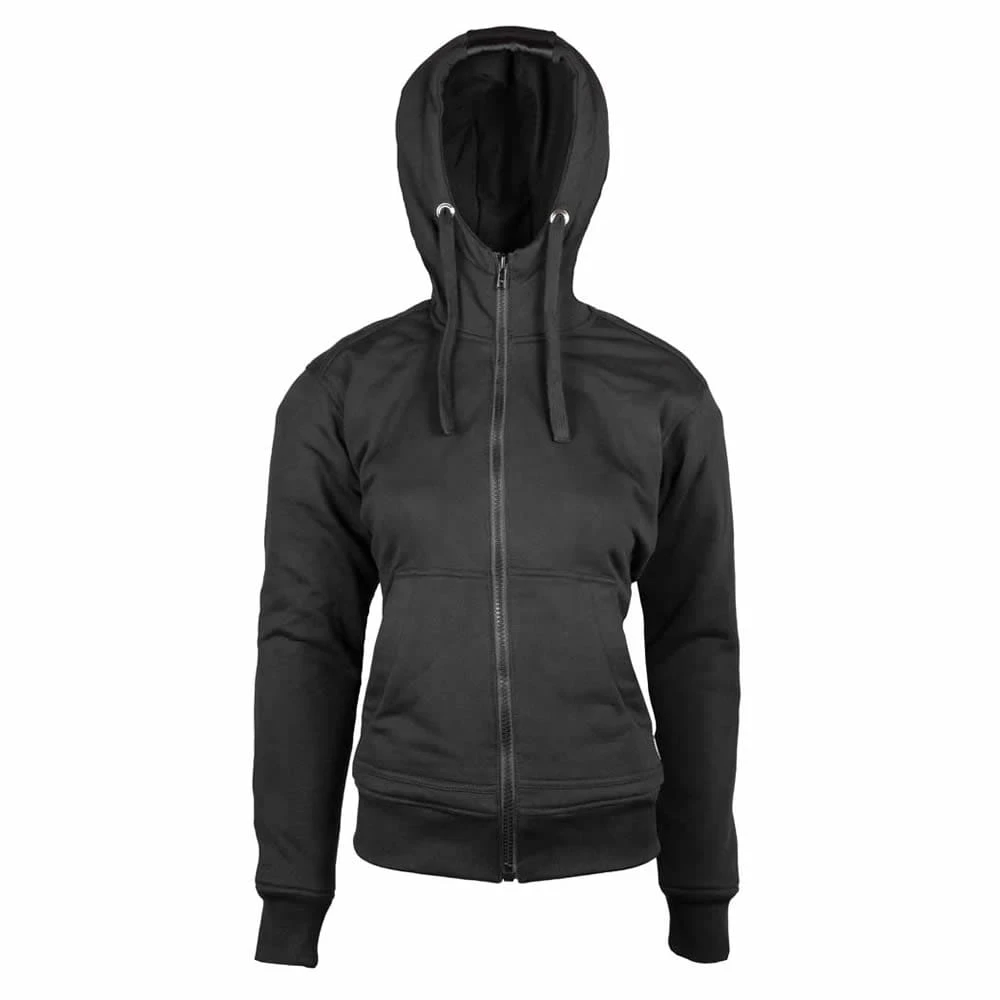 Damen Hoodie Panda - Schwarz 2 Damen Hoodie Panda - Schwarz – Bild 2