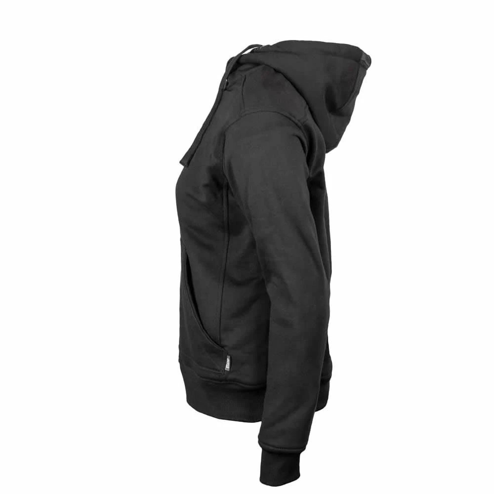 Damen Hoodie Panda - Schwarz 4 Damen Hoodie Panda - Schwarz – Bild 4