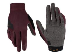 LEATT Glove MTB 1.0 Padded Palm Gloves Malbec -One Hundred Percent Store GloveMTB1 0PaddedPalmGlovesMalbec 1