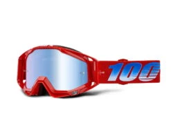 100% Racecraft Goggles Anti Fog Mirror Lens - Kuriakin