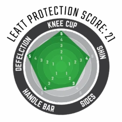 LEATT Knieschoner Guard 3DF 6.0 - Schwarz -One Hundred Percent Store Knee Guard 3DF 60