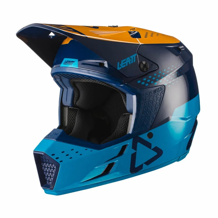 LEATT Motocrosshelm 3.5 V21.4 - Blau 2 LEATT Motocrosshelm 3.5 V21.4 - Blau – Bild 2