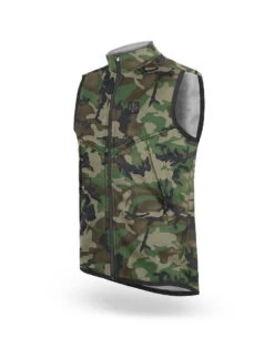 LOOSE RIDERS Fleece Weste - Camo