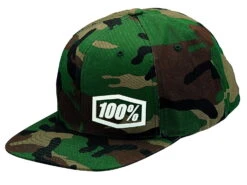 100% Machine LYP Fit Snapback Hat - Camo
