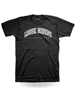 LOOSE RIDERS Mens Classic T-Shirts - Black