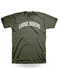 LOOSE RIDERS Mens Classic T-Shirts - Olive