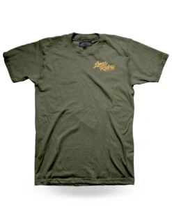 LOOSE RIDERS Mens T-Shirts - Airshark Olive