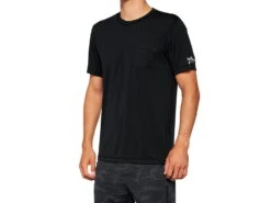 100% Mission Athletic T-Shirt - Black