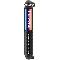 Lezyne Pocket Drive Pro Minipumpe - Neo Metallic / Schwarz