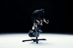 Wahoo Fitness KICKR Bike V2 Wifi -One Hundred Percent Store Wahoo KICKR BIKE v2 WFBIKE3 QTR RIDER 02323