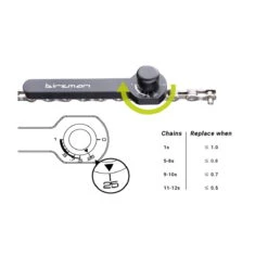 Birzman Kettenverschleißlehre Mit Indicator 02 - Schwarz -One Hundred Percent Store drei