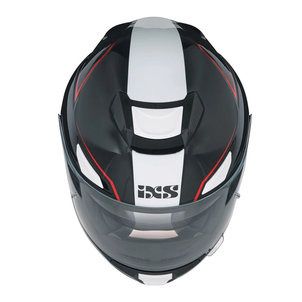 IXS 315 2.1 Motorradhelm Black White Red 4 IXS 315 2.1 Motorradhelm Black White Red – Bild 4