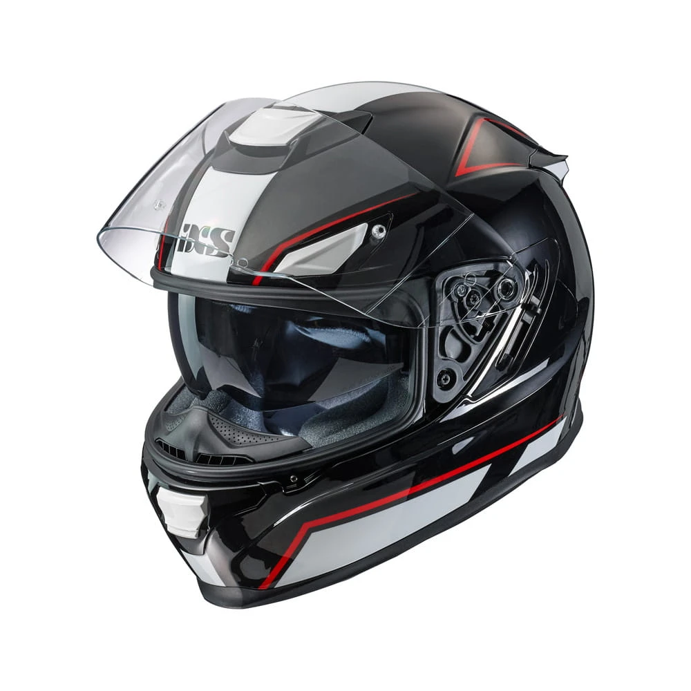IXS 315 2.1 Motorradhelm Black White Red 5 IXS 315 2.1 Motorradhelm Black White Red – Bild 5