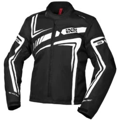 IXS RS-400-ST 2.0 Textiljacke Black White