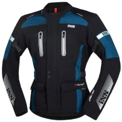 IXS Tour Jacke Pacora-ST Schwarz-azur