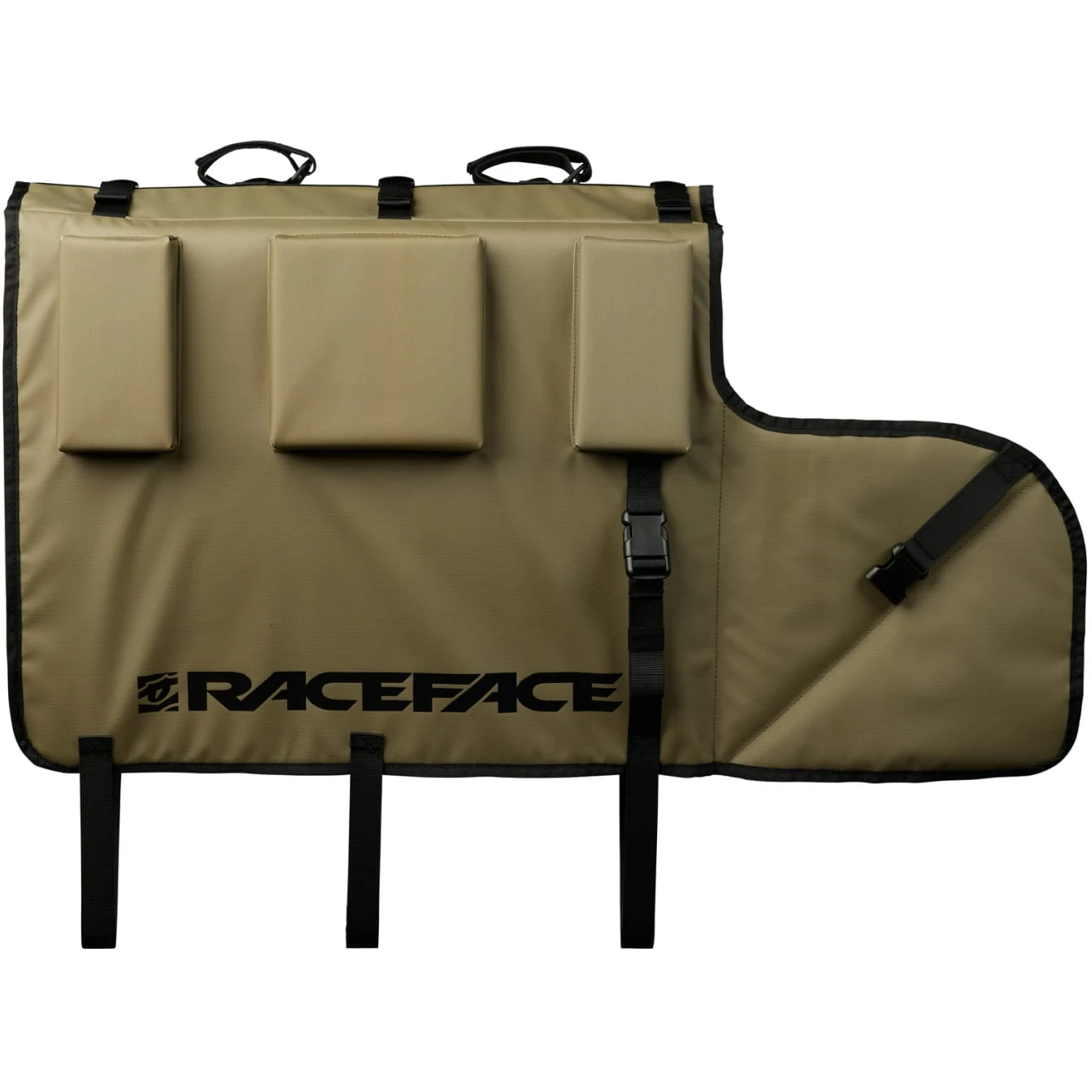 Race Face Tailgate T2 Half Stack Heckklappenpad - Olive 2 Race Face Tailgate T2 Half Stack Heckklappenpad - Olive – Bild 2