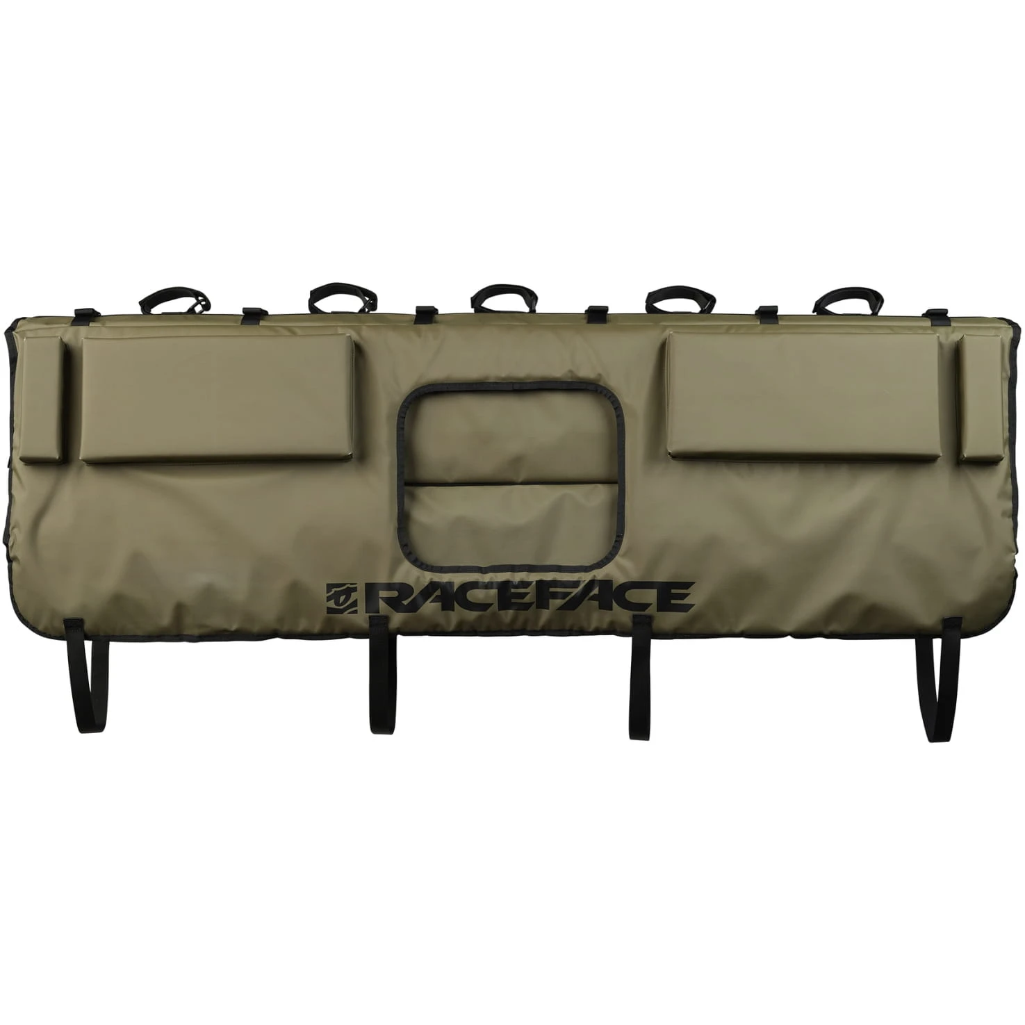 Race Face Tailgate T2 Heckklappenpad - Olive 1 Race Face Tailgate T2 Heckklappenpad - Olive