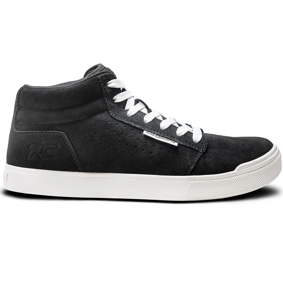 Ride Concepts Vice Mid Schuh - Black/White 1 Ride Concepts Vice Mid Schuh - Black/White