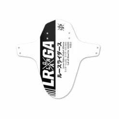 LOOSE RIDERS Mudguard Race White - Weiß/Schwarz